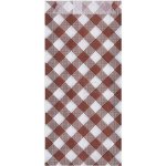 Papírový sáček Karo 9+2 5 x 20 cm na párek v rohlíku – Zboží Dáma