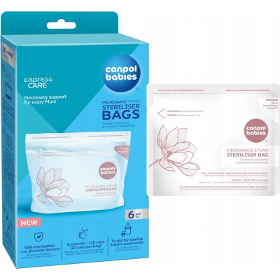 Canpol babies Sterilizační sáčky do mikrovlnky 6ks – Sleviste.cz