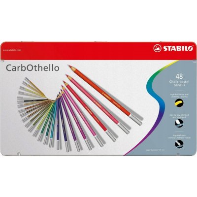 STABILO Pastely CarbOthello/48ks plech – Zboží Dáma STABILO Pastely CarbOthello/48ks plech – Zboží Dáma