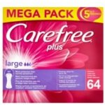 Carefree Plus Mega Large 64 ks – Zboží Mobilmania