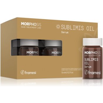 Framesi Morphosis Sublimis Oil intenzivně hydratační sérum na vlasy 6 x 15 ml