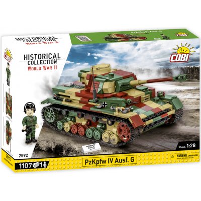 COBI 2592 World War II Německý střední tank Panzerkampfwagen IV Ausf. G – Zboží Dáma