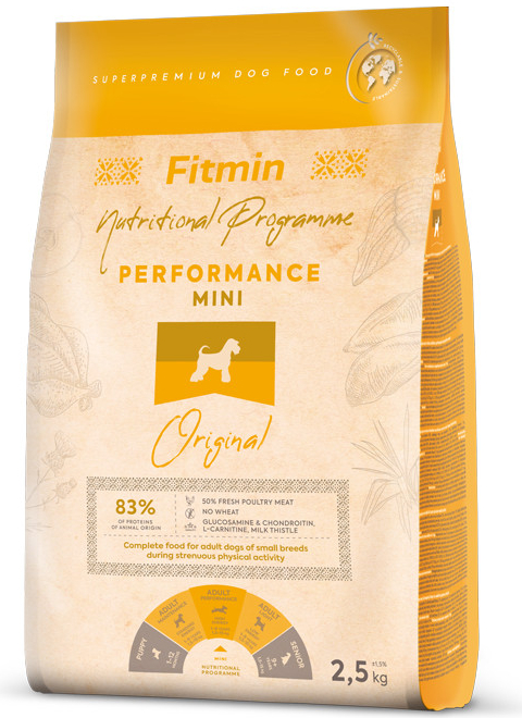 Fitmin Dog Mini Performance 2,5 kg