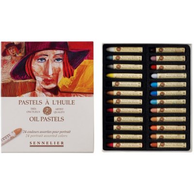 Sennelier Sada olejových pastelů Portrait 24 ks – Zbozi.Blesk.cz