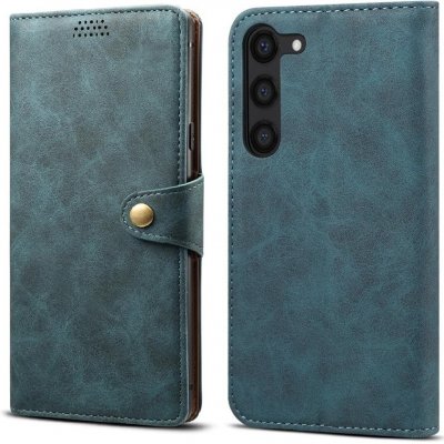 Lenuo Leather Samsung Galaxy S23, modré – Zboží Mobilmania