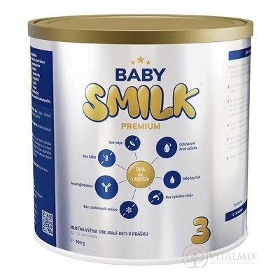 BABYSMILK PREMIUM 3 s Colostrem 900 g – Zboží Dáma