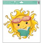 Přerov Dekorace okenní folie 30x33,5cm, sluníčka / 6875 233293 – Hledejceny.cz