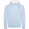 Pánská mikina Just Hoods Unisex mikina s kapucí JH003 Sky Blue