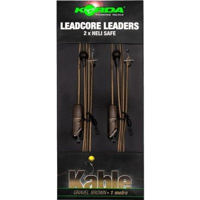 Korda Hotové montáže Leadcore leader Heli Safe gravel 1 m 2 ks – Zbozi.Blesk.cz