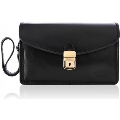 Paolo Peruzzi kožená pásnká etue do ruky černá – Zboží Dáma