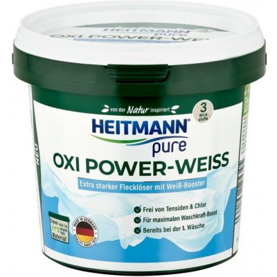 Heitmann Oxi power weiss Odstraňovač skvrn na bílé prádlo 500 g