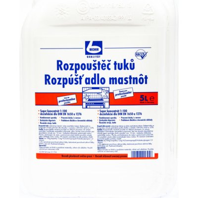 Becher Rozpouštěč tuků 5 l – HobbyKompas.cz