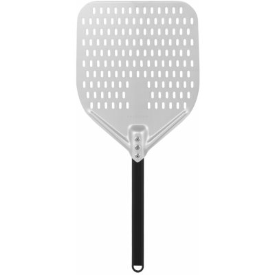 Perforovaná lopata na pizzu z anodového hliníku s hliníkovým úchytem, čtvercová, 310x355x660 mm | TECHNICA, Pizza Line černá;šedá – Zboží Dáma Perforovaná lopata na pizzu z anodového hliníku s hliníkovým úchytem, čtvercová, 310x355x660 mm | TECHNICA, Pizza Line černá;šedá – Zboží Dáma