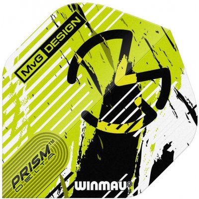 Winmau Prism Delta - Michael van Gerwen - Green & Black Stripe W6915.263 – Zboží Mobilmania
