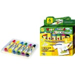 SMT Creatoys Fixy na textil vypratelné 6 ks v krabičce – Sleviste.cz