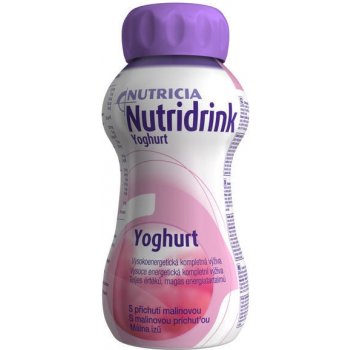 NUTRIDRINK YOGHURT S PŘÍCHUTÍ MALINA POR SOL 4X200ML