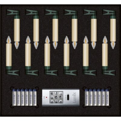 Krinner Lumix Superlight Flame Mini Ivory 12 pcs. Set – Hledejceny.cz