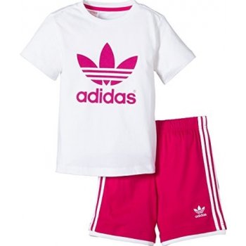 Adidas TEE SHORT set bílá