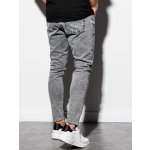 Ombre Clothing Pánské džínové kalhoty Irm šedá – Zboží Mobilmania