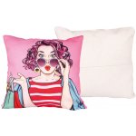 Vesna Darlan pink 40 x 40 cm – Zboží Dáma