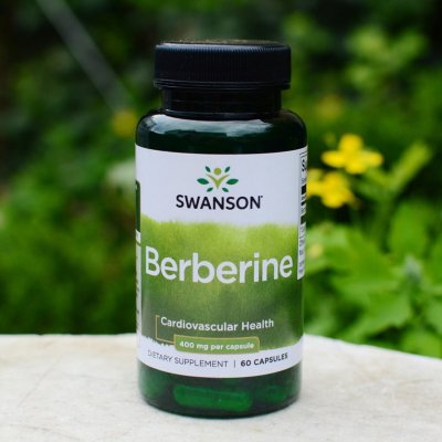 Swanson Berberin 400 mg 60 kapslí