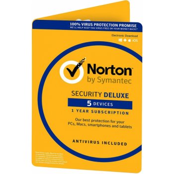 Norton Security DELUXE 3.0, 5 lic. 12 mes. ESD (21358352)