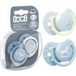 Lovi silikon dynamické dudlíky Baby Shower Boy modrá – Zboží Dáma