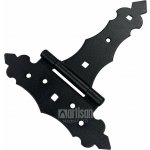 Domax ZOB 150 Ozdobný bránový závěs C 150x50x170x2,5 černý – Sleviste.cz