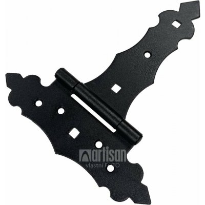 Domax ZOB 150 Ozdobný bránový závěs C 150x50x170x2,5 černý – Sleviste.cz