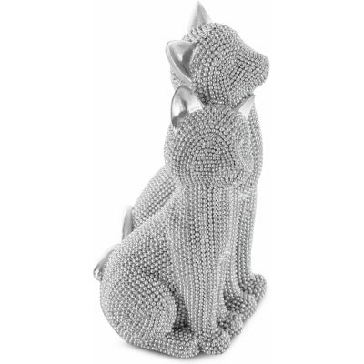 EUROFIRANY DEKORAČNÍ FIGURKA ELDO 13X11X21 CM STŘÍBRNÁ – Hledejceny.cz