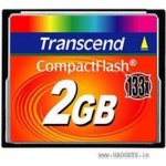 Transcend CompactFlash 2 GB TS2GCF133 – Zboží Mobilmania