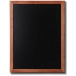 A-Z Reklama CZ CHBLB60x80 Woodboard nástěnná dřevěná křídová tabule světle hnědý lak 60 x 80 cm – Hledejceny.cz