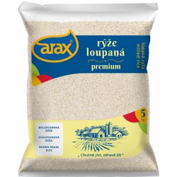 Arax Rýže kulatozrnná loupaná 5 kg