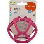 Baby Ono silikonové Ortho míček pink – Zboží Mobilmania