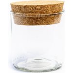 DT Glass Skleněná váza Lipia s korkovým víčkem, výška 8 cm – Hledejceny.cz