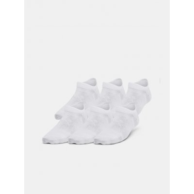 Under Armour UA Yth Essential No Show Ponožky 6 párů dětské Bílá – Zboží Dáma