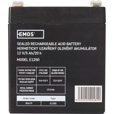Emos 12V 5Ah – Sleviste.cz