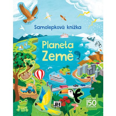 Planeta Země - Samolepková knížka – Hledejceny.cz