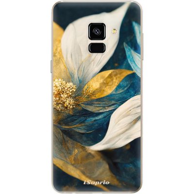 Pouzdro iSaprio - Gold Petals - Samsung Galaxy A8 2018 – Zbozi.Blesk.cz