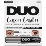 Duo Line It Lash It Černé lepidlo na řasy a linky na oči 2v1 3,5 g – Zboží Dáma