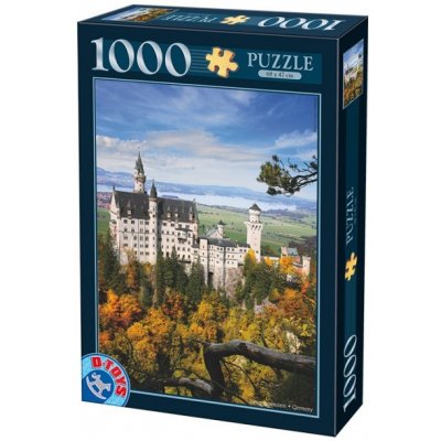 D-Toys Neuschwanstein Germany III 1000 dílků