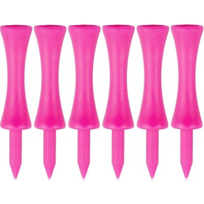 GOLFSHOP4YOU Tee 6cm 20ks Růžové – Sleviste.cz