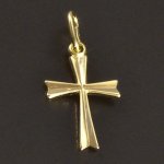 Goldstore Zlatý přívěsek drobný křížek 1.01.PR005199 – Zboží Mobilmania