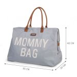 Childhome Mommy Bag Big šedá – Zboží Mobilmania