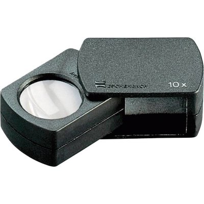 Eschenbach 110910 kapesní lupa zvětšení: 10 x Velikost objektivu: (Ø) 23 mm černá – Zboží Živě