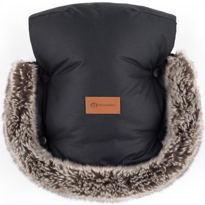 Petite&Mars Rukavice Furry Forever black – Zboží Mobilmania