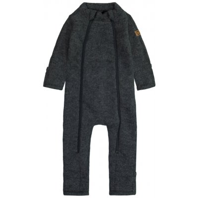 Merino overal s dvojitým dlouhým zipem Mikk Line šedý Anthracite Melange – Hledejceny.cz