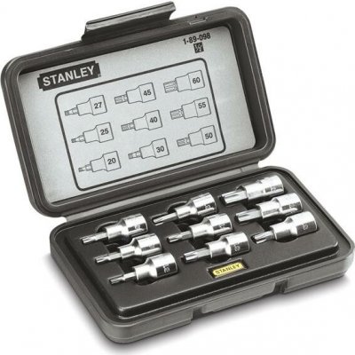 Stanley 1-89-098 - Sada hlavic zástrčných (GOLA) 1/2", 9-dílná, TORX – Sleviste.cz