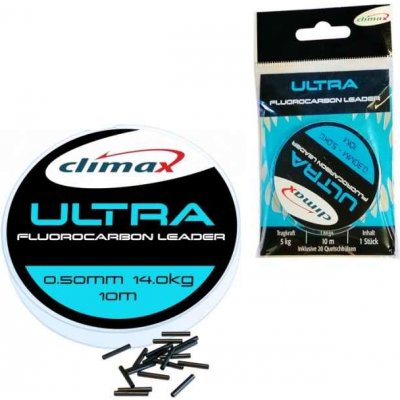 Climax Fluorocarbon 100% 10 m 0,5 mm 14 kg – Sleviste.cz