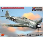 Focke-Wulf Fw 190A-0 3x camo Kovozávody Prostějov 1:72 – Sleviste.cz